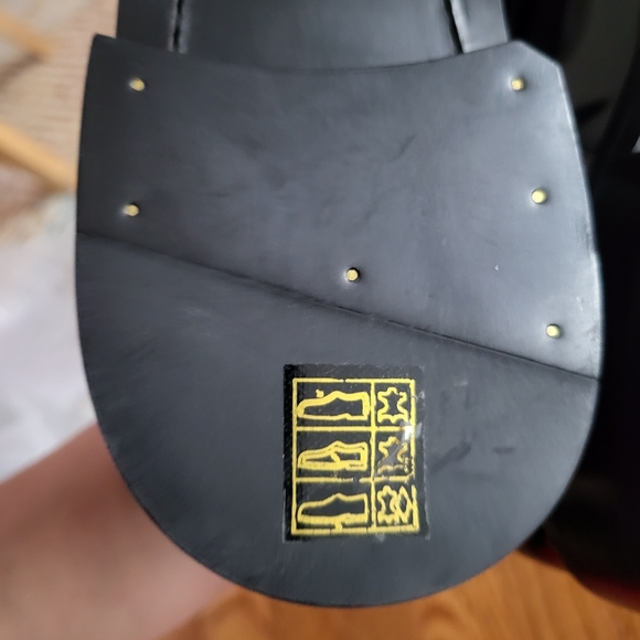 Burberry Glossy Black Leather Derbys